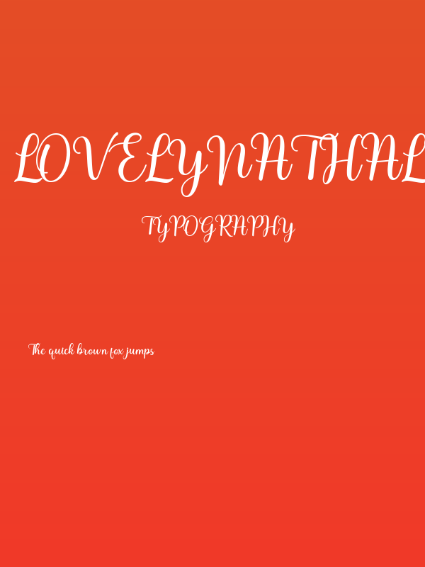 LovelyNathalieScript Poster