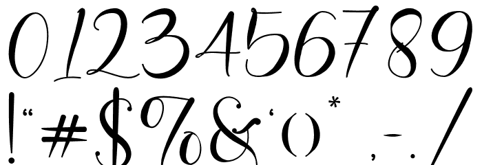 LovelyPersonalUse-Script Font OTHER CHARS