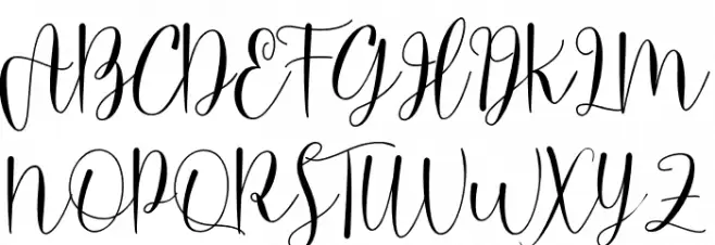LovelyPersonalUse-Script Schriftart Groß