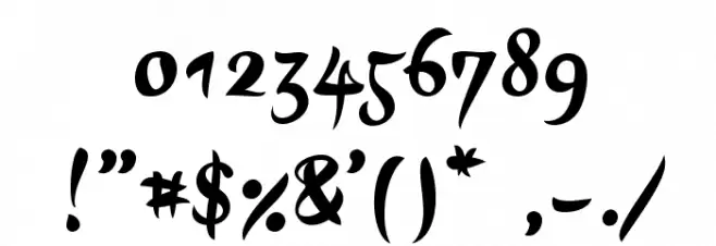 LovelySofiaBG Font OTHER CHARS