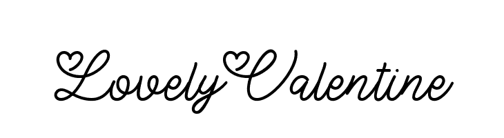 LovelyValentine  font caratteri gratis