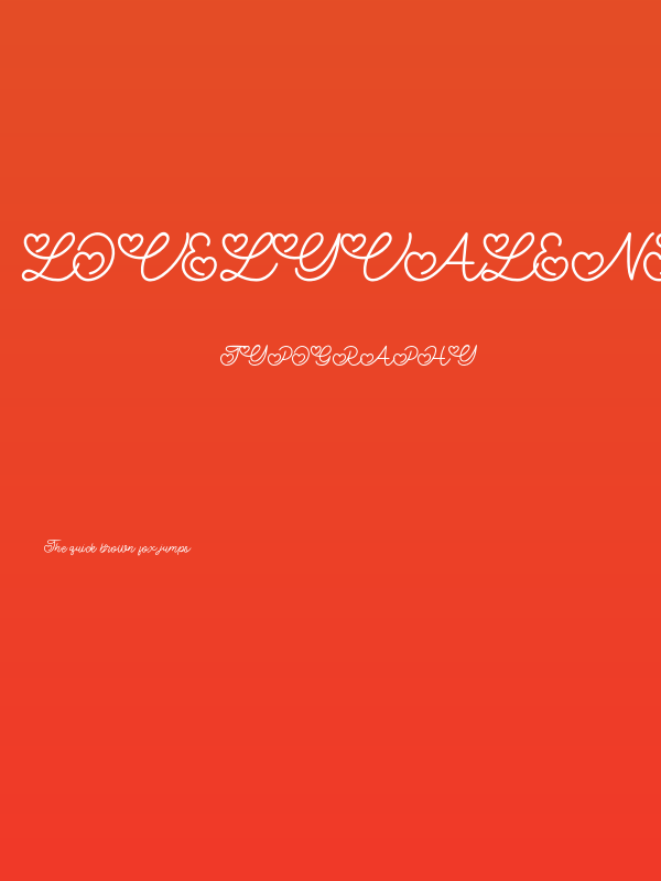 LovelyValentine Poster