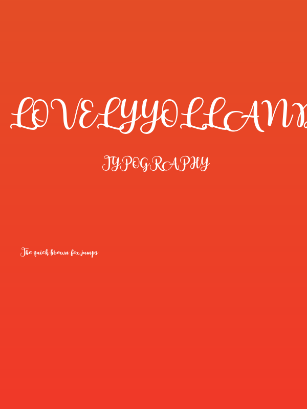 LovelyYollandy Poster