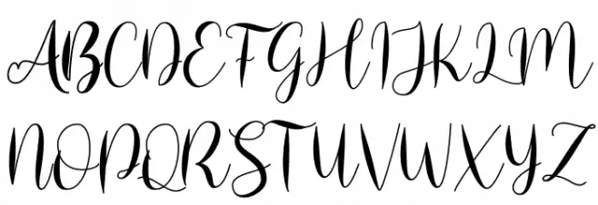 Lovelygirly - Demo Schriftart Groß