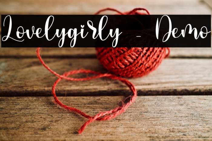 Lovelygirly - Demo Example 2