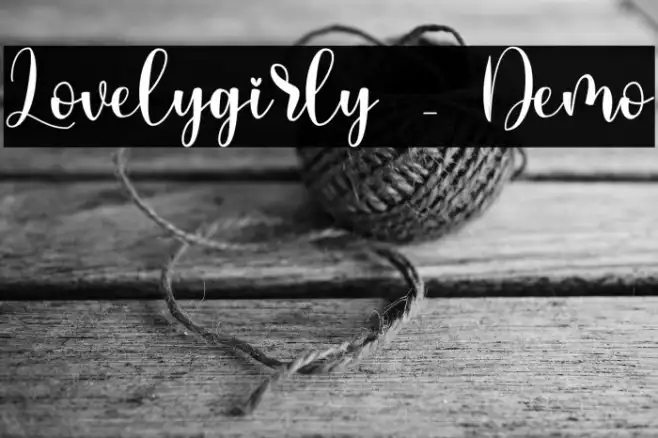 Lovelygirly - Demo Example 2