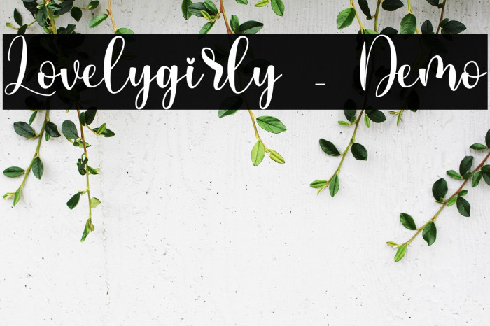 Lovelygirly - Demo Example 3