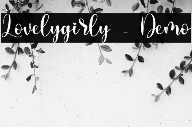 Lovelygirly - Demo Example 3