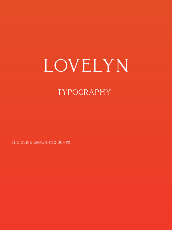 Lovelyn Poster