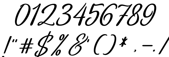 Lovelyou Demo Font OTHER CHARS