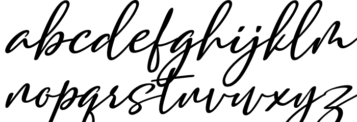 Lovelyou Demo Font LOWERCASE