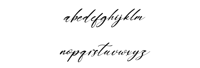 Lovelystory Italic Font LOWERCASE