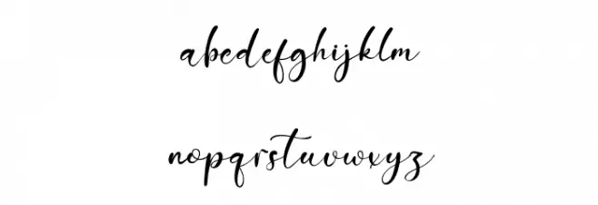 Lovelystory Caratteri MINUSCOLO