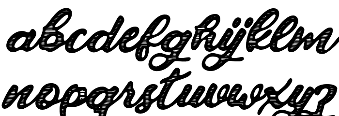 Lovemotion Personal Use Regular Font LOWERCASE