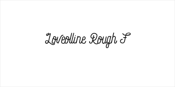 Loveolline Rough F Logo