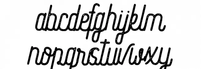 Loveolline Rough F फ़ॉन्ट लोअरकेस