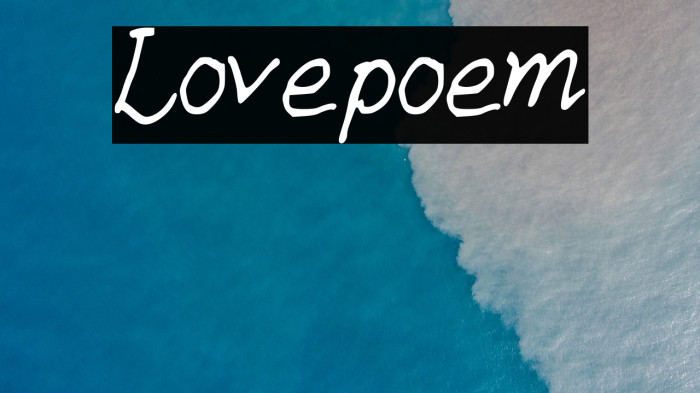Lovepoem Example 2