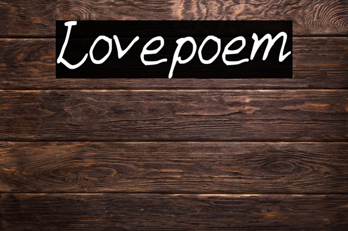 Lovepoem Example 3