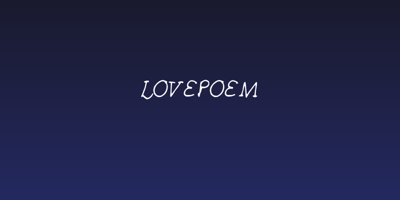 Lovepoem Social Header