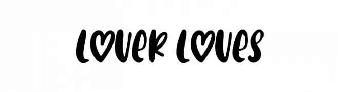 Lover Loves  Скачать бесплатные шрифты
