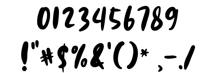 Lover Loves Font OTHER CHARS