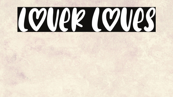 Lover Loves Example 3