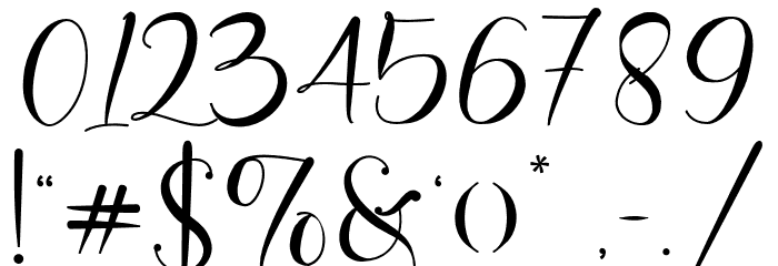LoverBunnyPersonaluse-Script Font OTHER CHARS