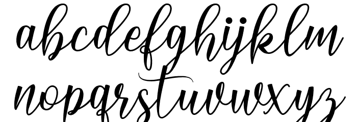 LoverBunnyPersonaluse-Script Font LOWERCASE