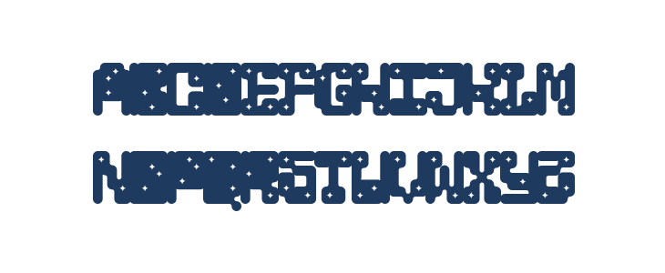 LoverboiSilhouette-Regular Uppercase