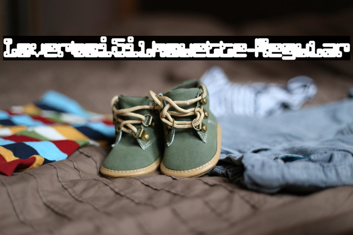 LoverboiSilhouette-Regular Example 1