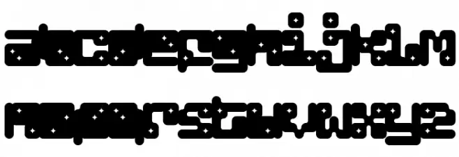 LoverboiSilhouette-Regular フォント 小文字