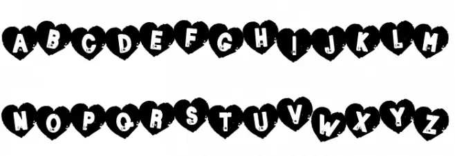 Loverboy Fonte MAIÚSCULAS