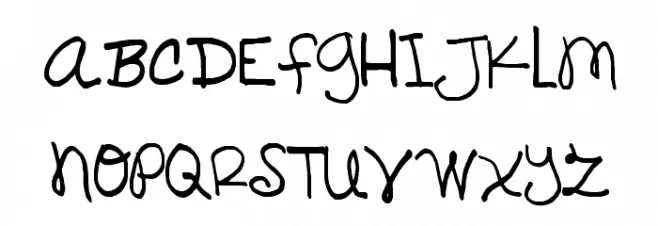 Loverly Font UPPERCASE