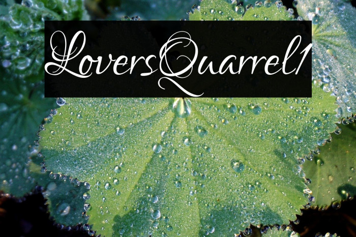 Lovers Quarrel1 Example 2