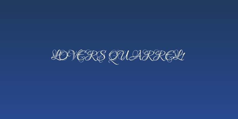 Lovers Quarrel1 Social Header