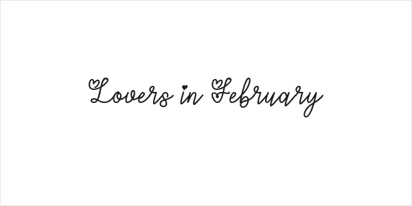 Lovers in February Logo
