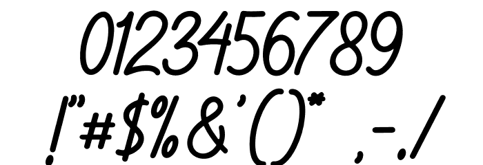 Loves Story Font OTHER CHARS