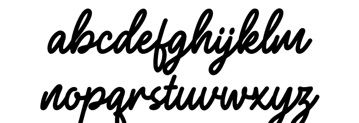 Loves Story Font LOWERCASE