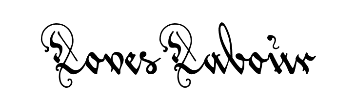 LovesLabour  Frei Schriftart Herunterladen