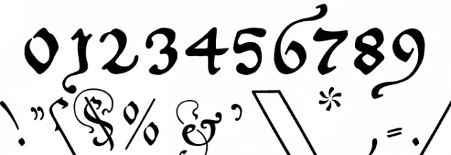 LovesLabour Font OTHER CHARS