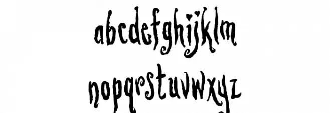 Lovesick AOE Schriftart Kleinbuchstaben