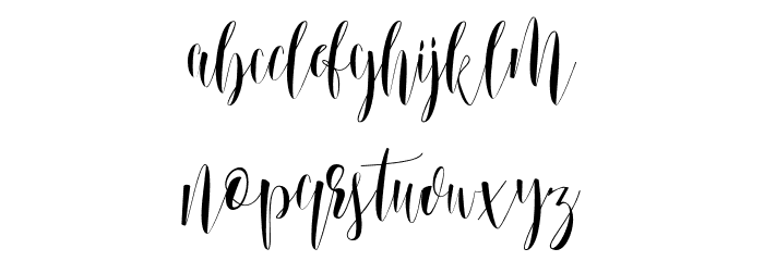 LovesickDefinitionFont-Regular Font LOWERCASE