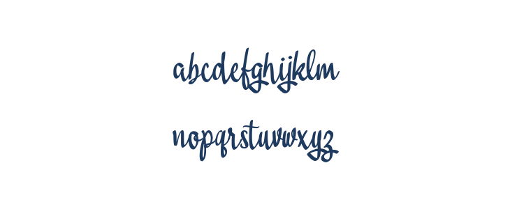 Lovestreet Script Signature Lowercase