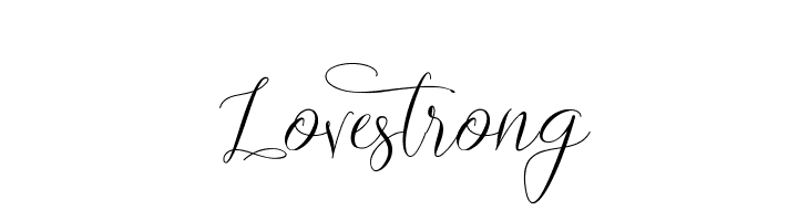 Lovestrong  font caratteri gratis