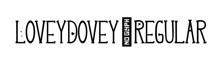 LoveyDovey-Regular  Free Fonts Download