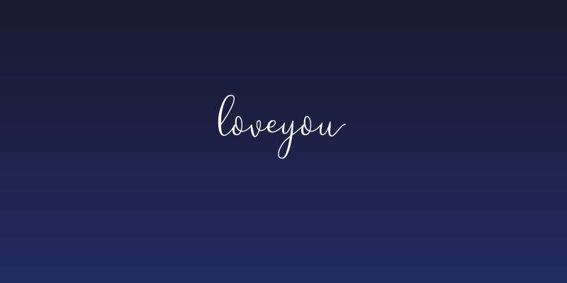 Loveyou Social Header