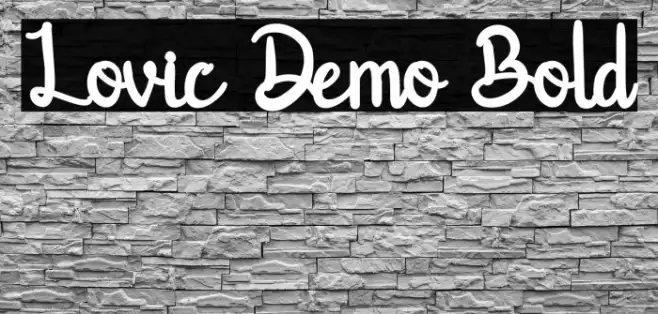 Lovic Demo Bold Example 3