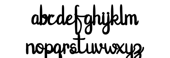Lovic Demo Bold Font LOWERCASE