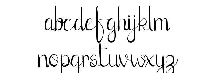 Lovic Demo Font LOWERCASE