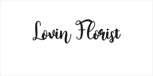 Lovin Florist Logo